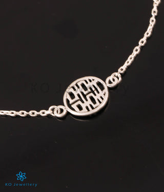 The Cipher Silver Bracelet