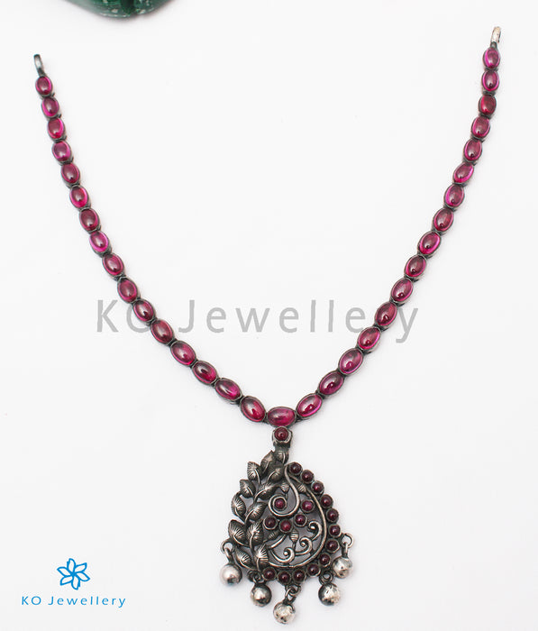 The Ojal Silver Kemp Necklace (Oxidised)