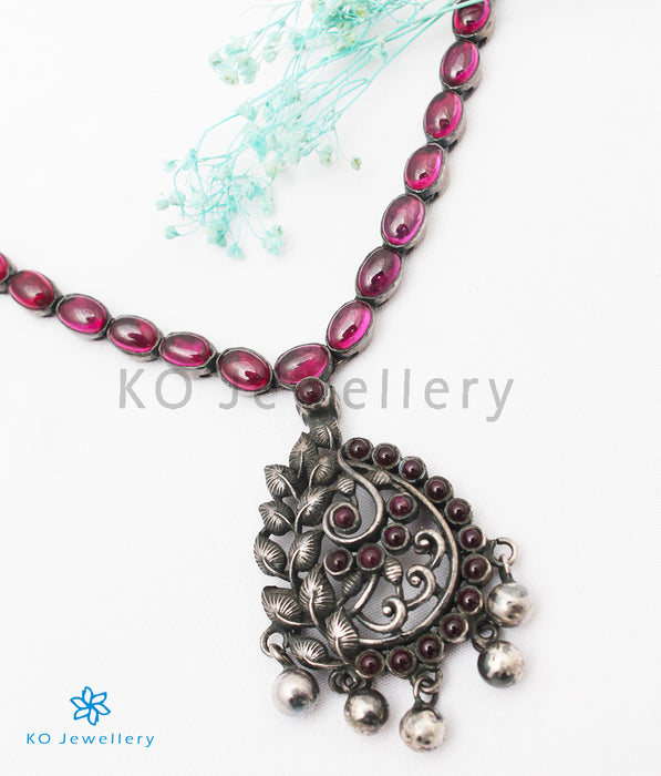 The Ojal Silver Kemp Necklace (Oxidised)