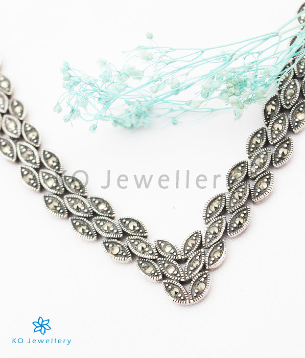 The Kate Silver Marcasite Necklace