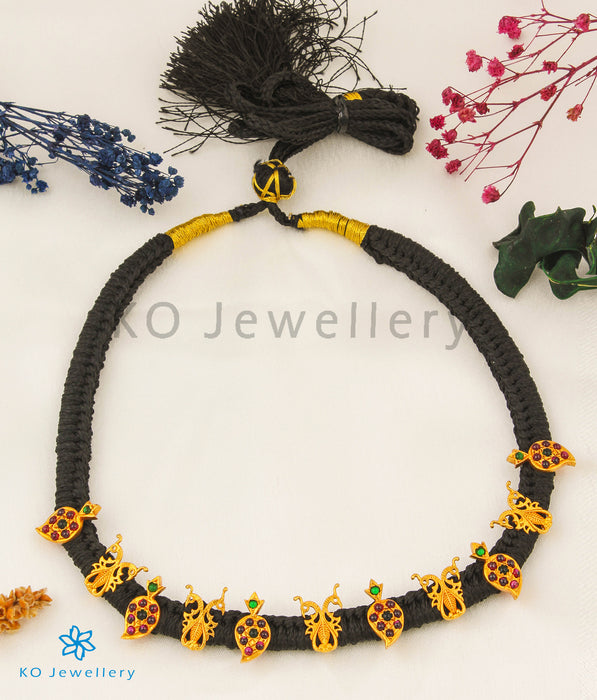 The Likhita Silver Thread Necklace