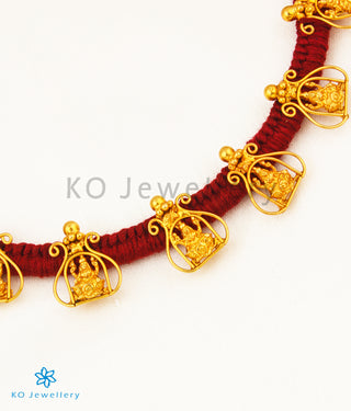 The Vasudha Silver Thread Necklace