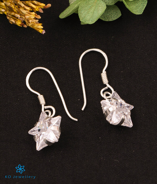 The Starry Silver Earrings