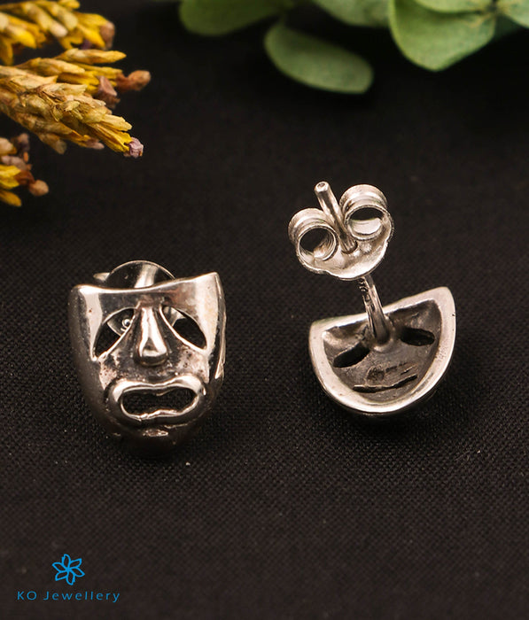 The Mask Silver Earstuds