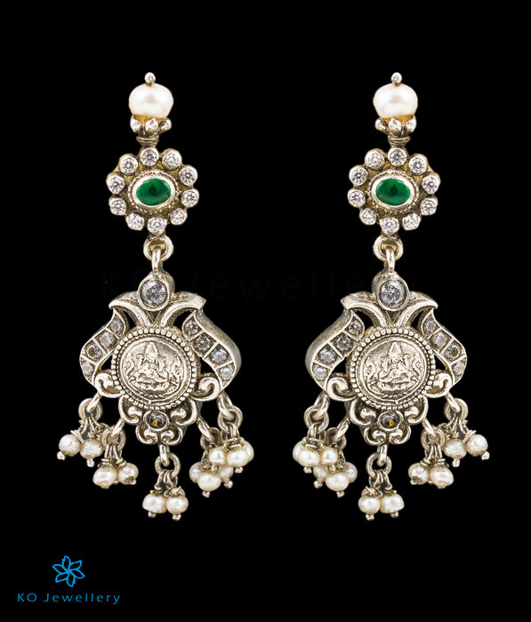 The Ekya Silver Pearl Earrings