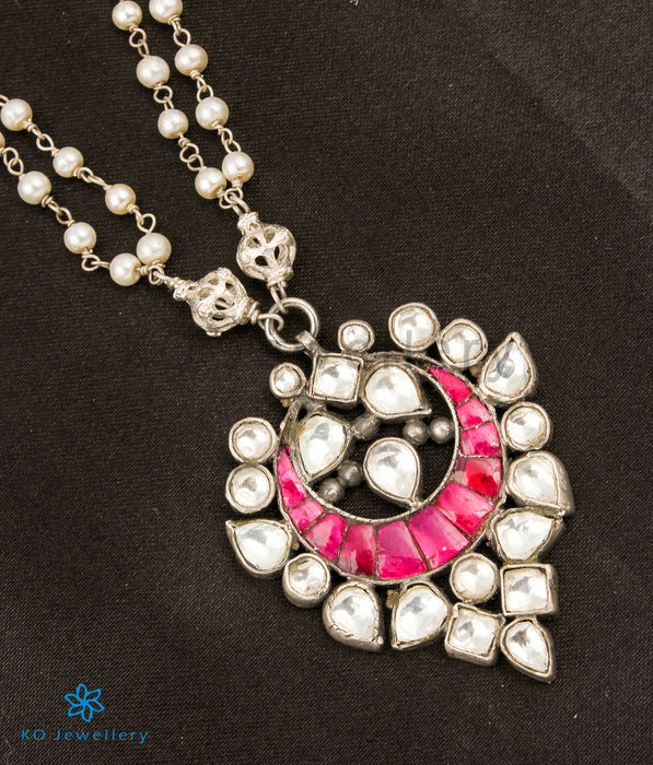 The Amara Silver Pearl Necklace