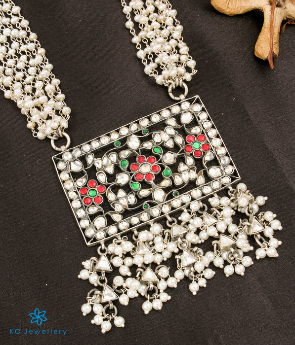 The Gulzar Silver Statement Necklace