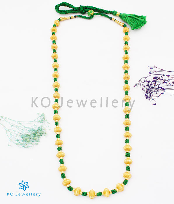 The Vaishnavi Jomale Silver Necklace (Green)