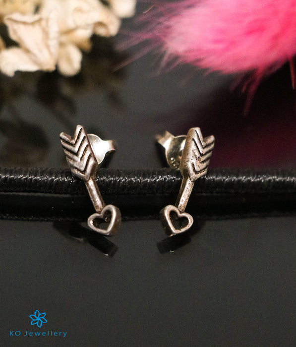 The Arrow Silver Earrings