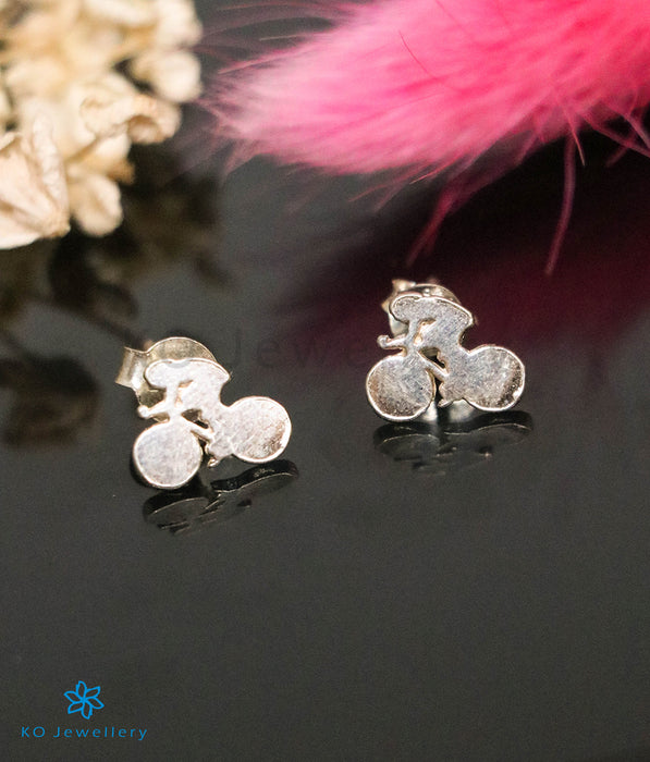 The Cycle Silver Earrings