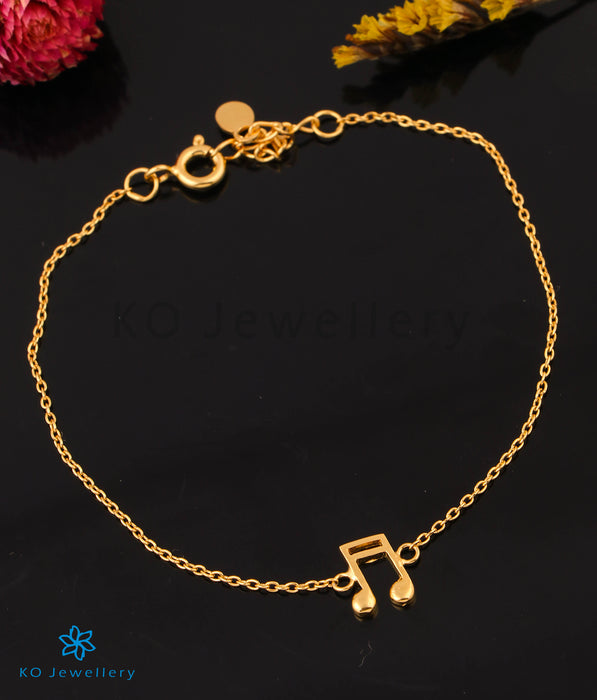 The Music Note Silver Bracelet