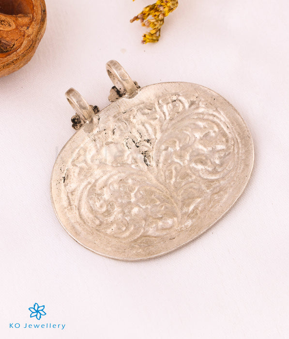 The Vipasha Silver Antique Pendant