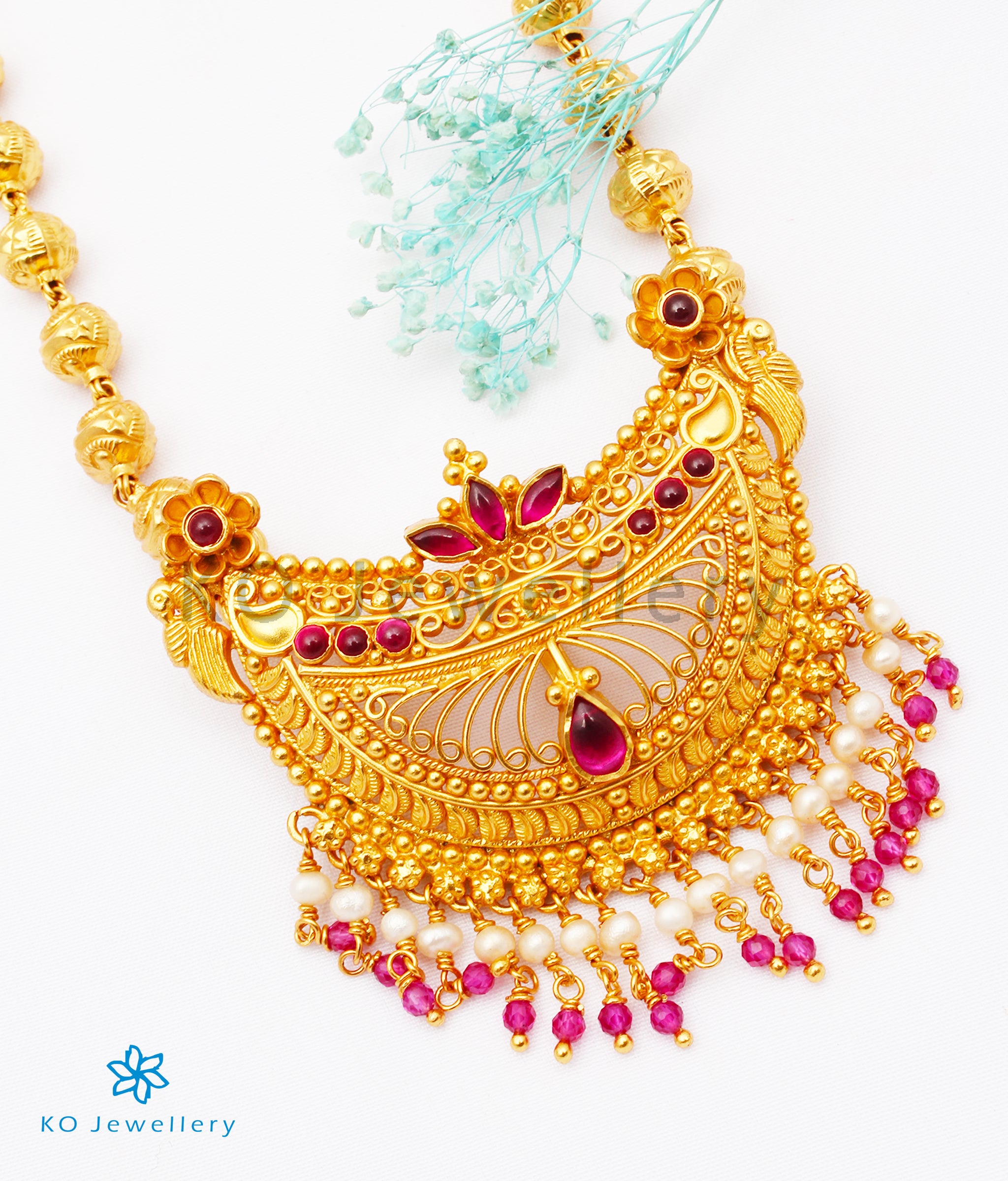 Buy Silver Necklaces, 925 Sterling Silver necklace sets online India — Page 12 — KO Jewellery