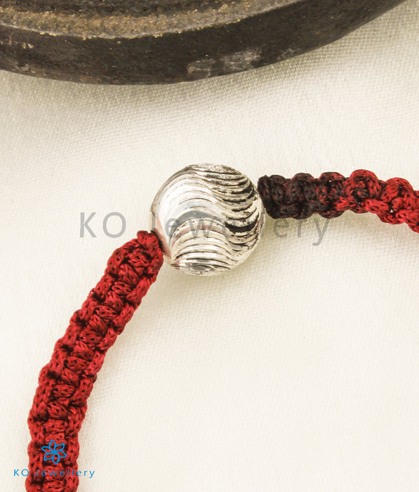 The Ananya Silver Red Thread Bracelet