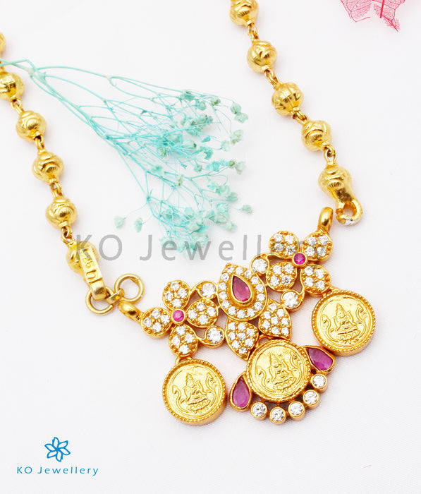 The Tanvi Silver Mangalsutra Necklace