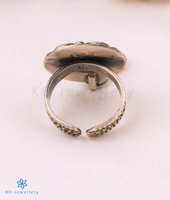 The Mithila Vintage Silver Finger Ring