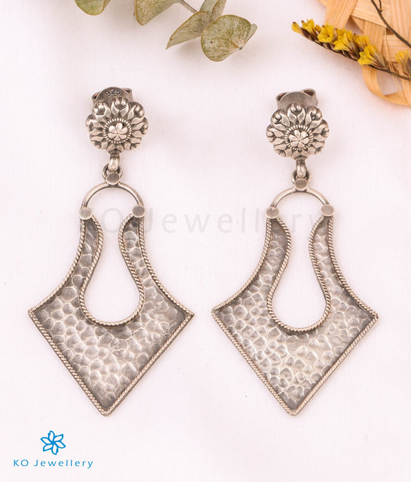 The Udvit Antique Silver Earrings