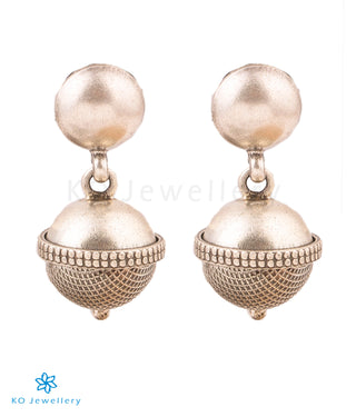 The Vartula Antique Silver Earrings
