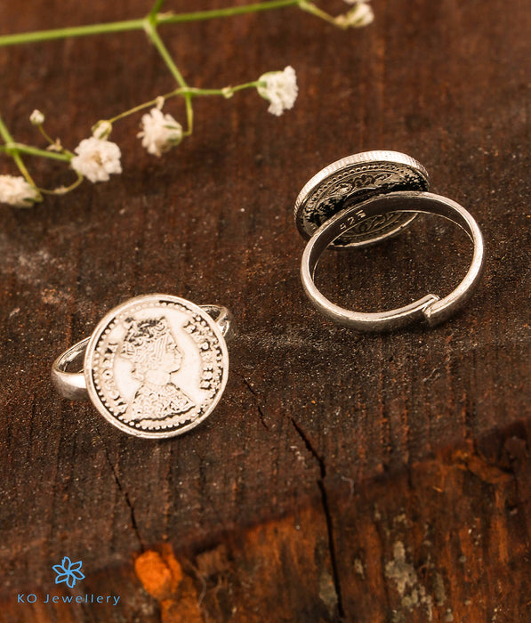 The Antique Coin Silver Toe-Rings