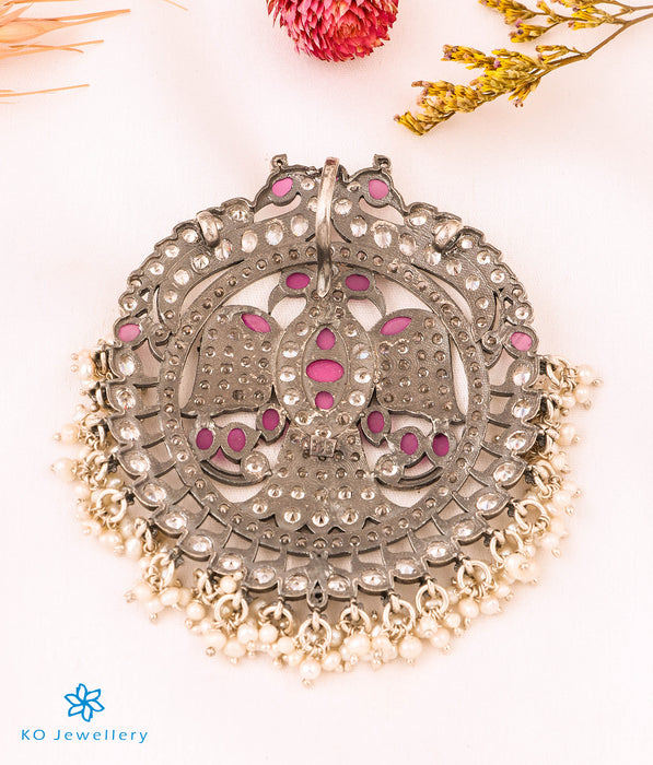 The Rajasana Silver Gandaberunda Pendant