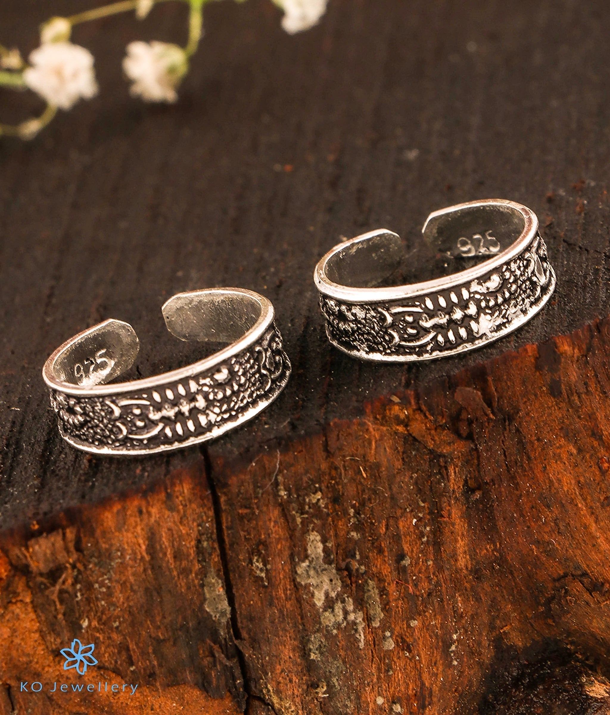 Silver Toe-Rings -Buy Silver Jewellery Online KO Jewellery