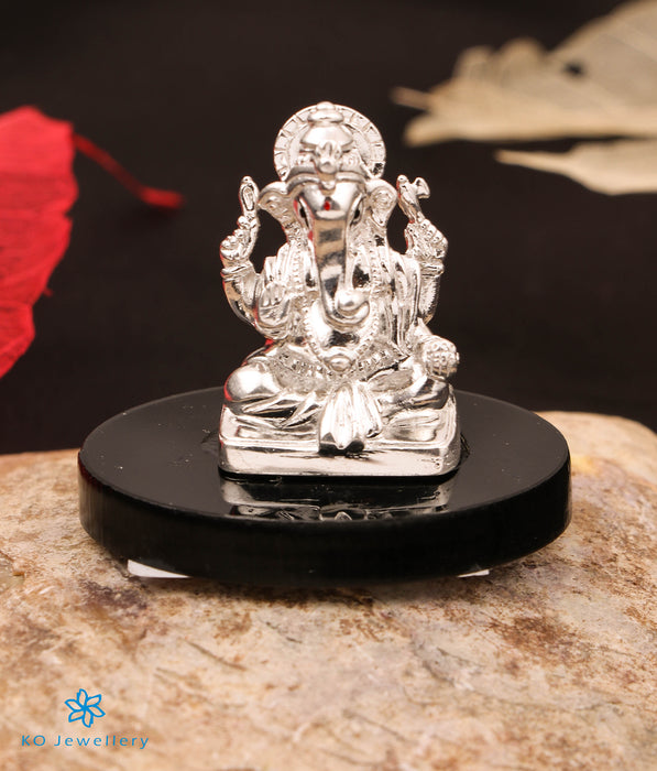 The Aadhik Silver Lakshmi Idol