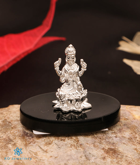 The Devika Silver Lakshmi Idol