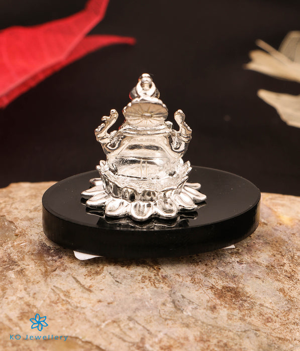The Aardik Silver Ganesha Idol