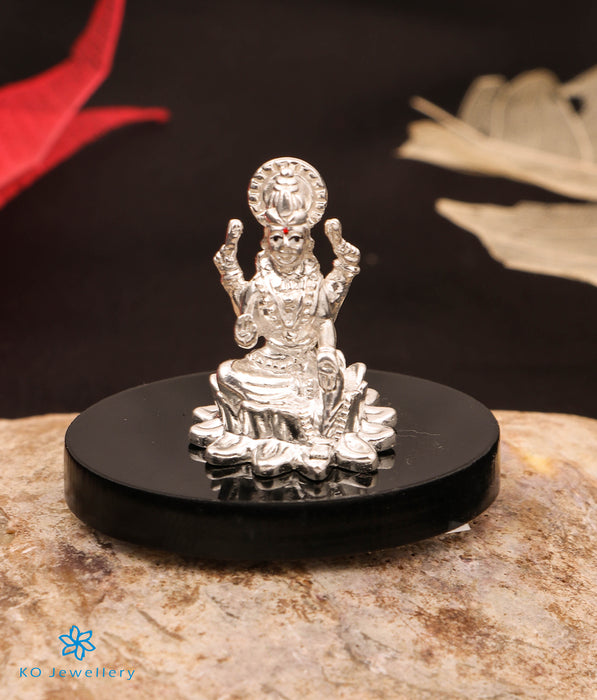 The Kanika Silver Lakshmi Idol