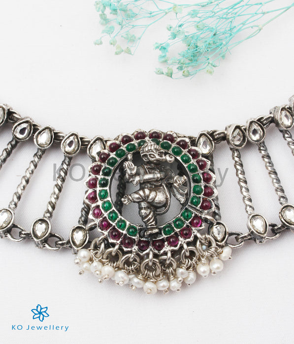 The Akhuratha Silver Ganesha Necklace