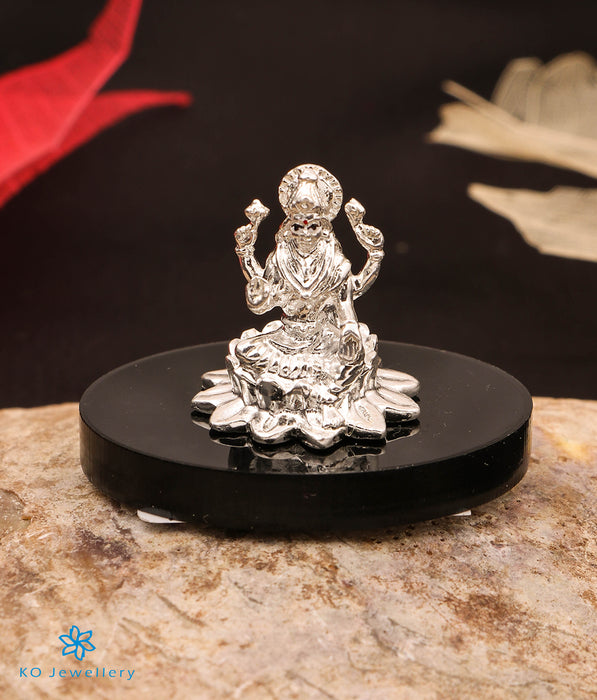 The Nivedita Silver Lakshmi Idol