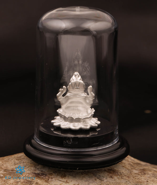 The Gurdeep 999 Pure Silver Ganesha Idol