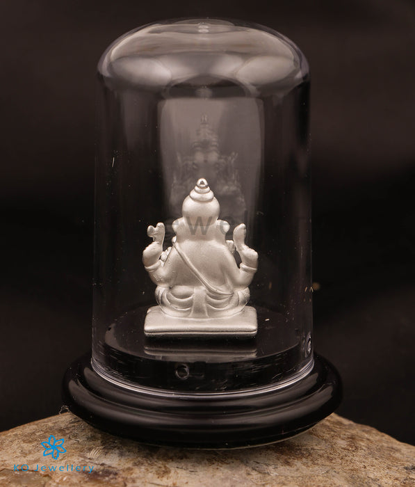 The Aparna 999 Pure Silver Ganesha Idol