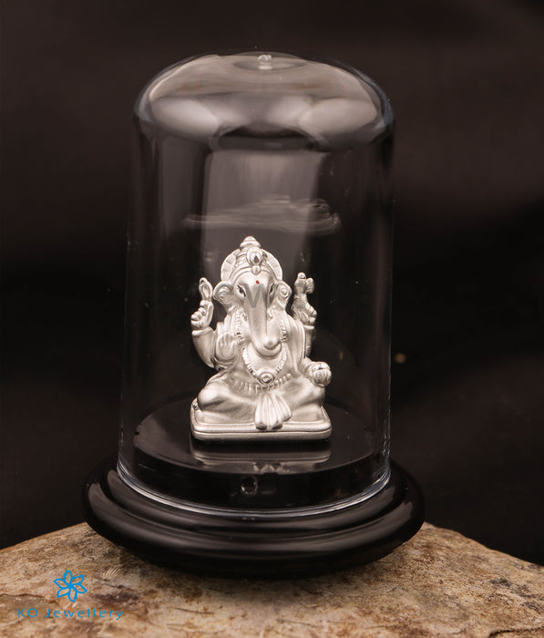The Daanish 999 Pure Silver Ganesha Idol