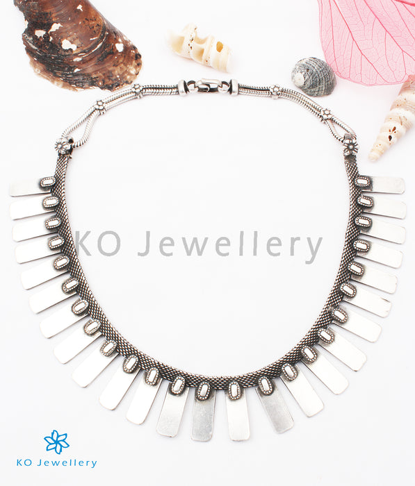 The Chaya Silver Tribal Necklace