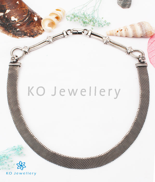 The Revika Silver Tribal Necklace