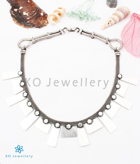 The Kamna Silver Tribal Necklace