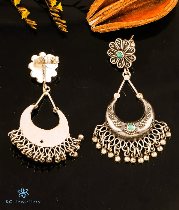 The Tvam Silver Gemstone Earrings