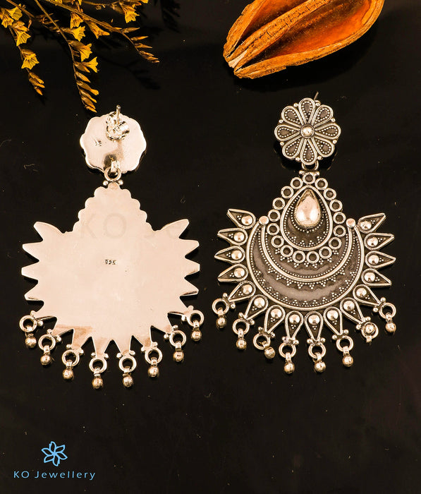 The Vyuti Silver Antique Earrings