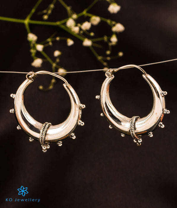 The Isa Silver Hoops