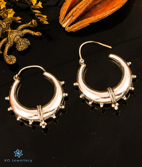 The Isa Silver Hoops