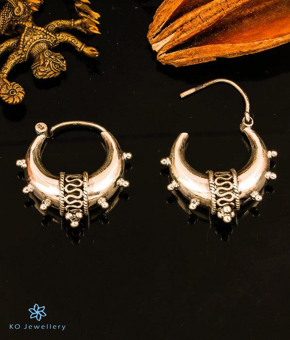 The Falak Silver Hoops