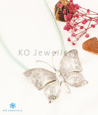 The Tittli Silver Butterfly Pendant