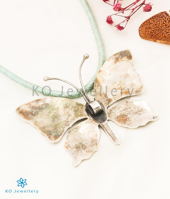 The Tittli Silver Butterfly Pendant