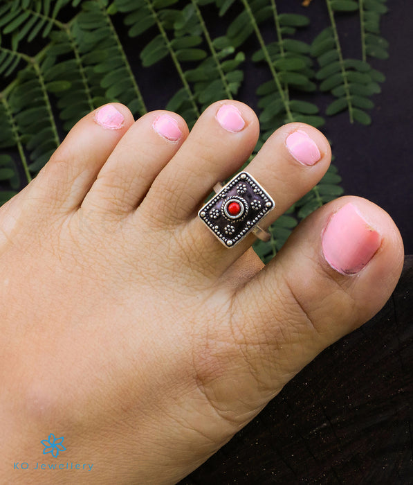 The Mohit Silver Toe-Rings