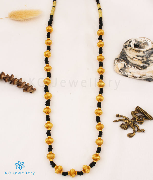 The Vaishnavi Jomale Silver Necklace (Black/Short)