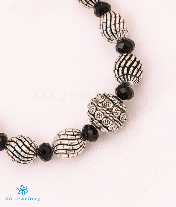 The Julia Silver Beads Necklace