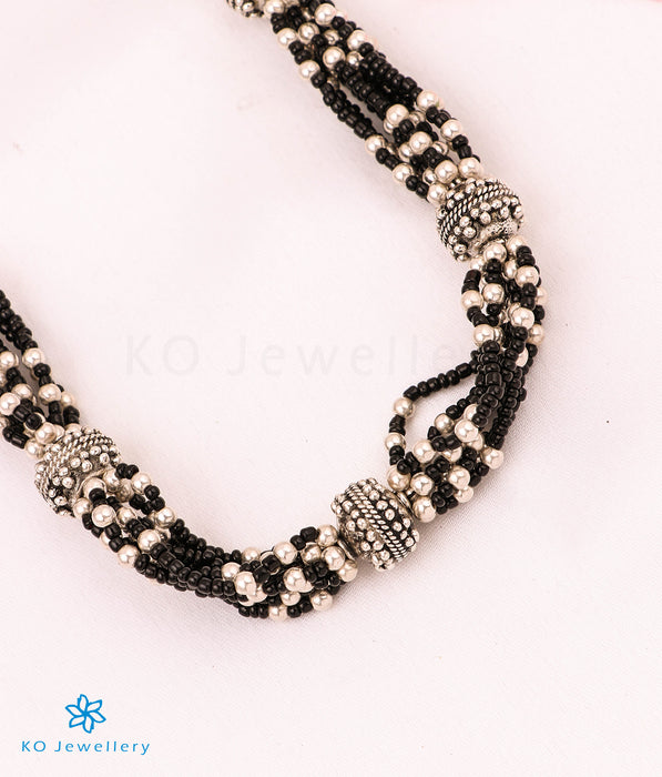 The Chana Silver Beads Necklace