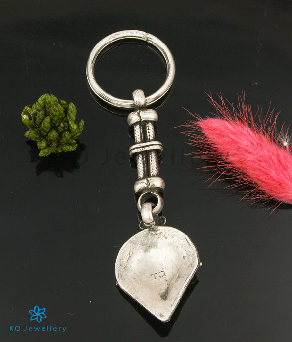 The Parna Antique Silver Key Chain