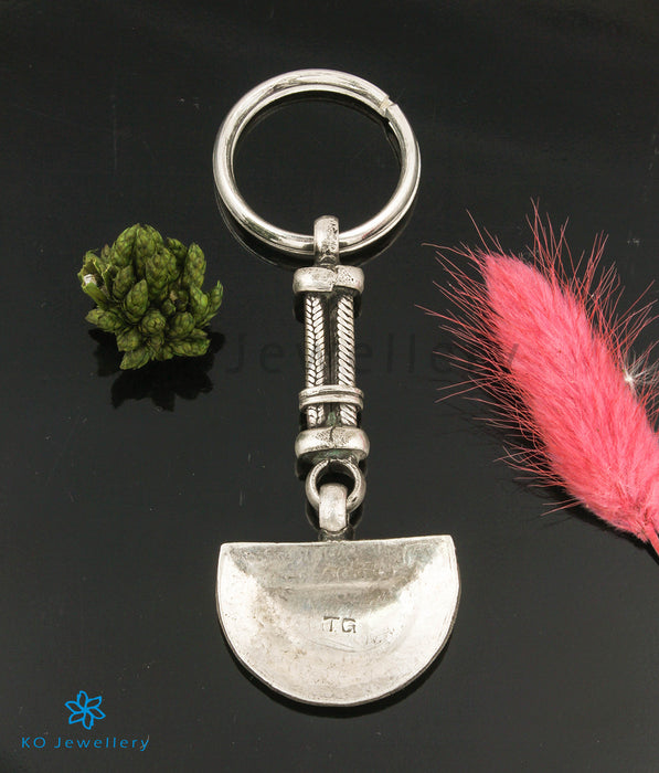 The Ajeya Antique Silver Key Chain